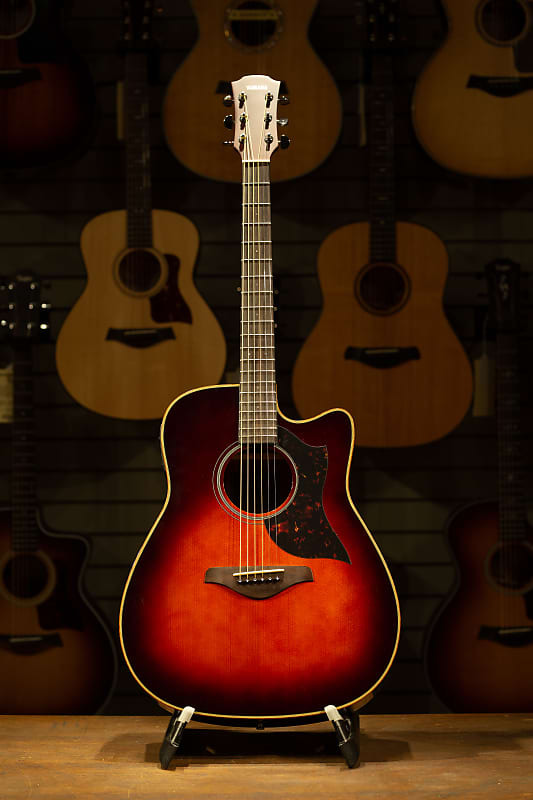 

Yamaha A1R Dreadnought Cutaway Акустическая/Электрогитара 2021 Tobacco Brown Burst A1R Dreadnought Cutaway Acoustic/Electric Guitar