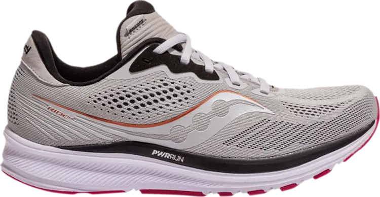 

Кроссовки Saucony Wmns Ride 14 Wide Fog Cherry, черный