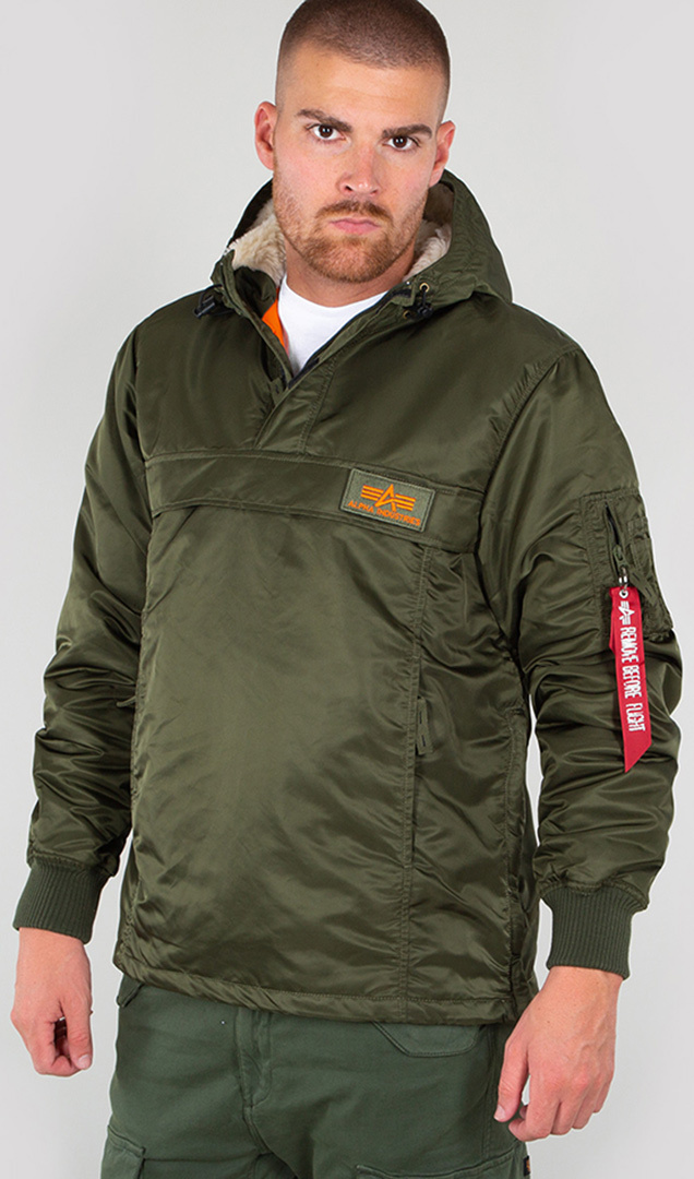 

Куртка Alpha Industries HPO, темно-зеленая