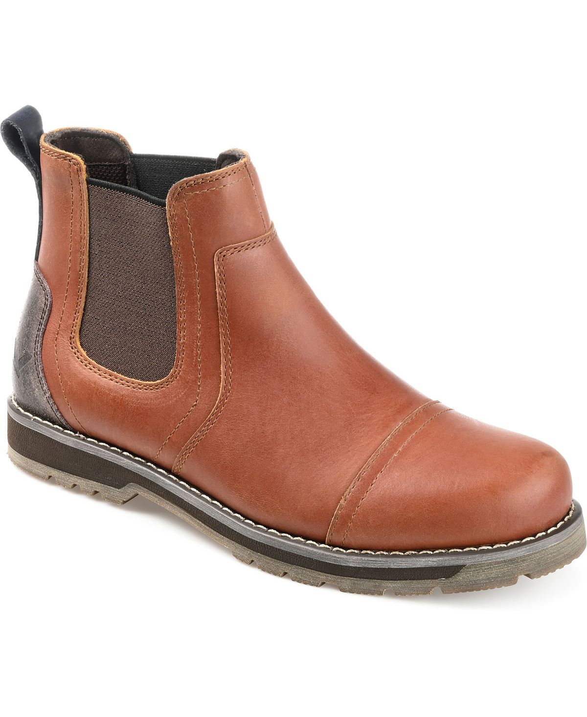 Мужские ботинки челси holloway cap toe Territory, коричневый