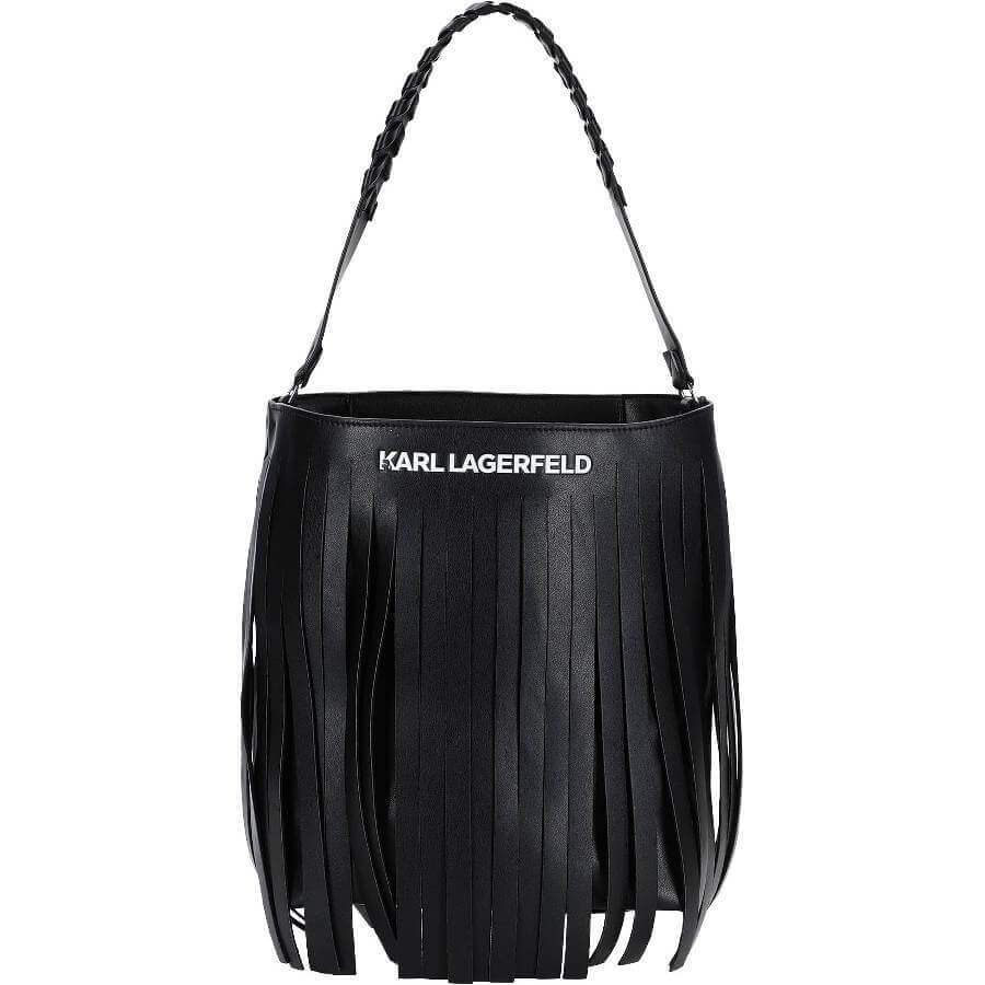 

Сумка Karl Lagerfeld K/Fringe Hobo, черный