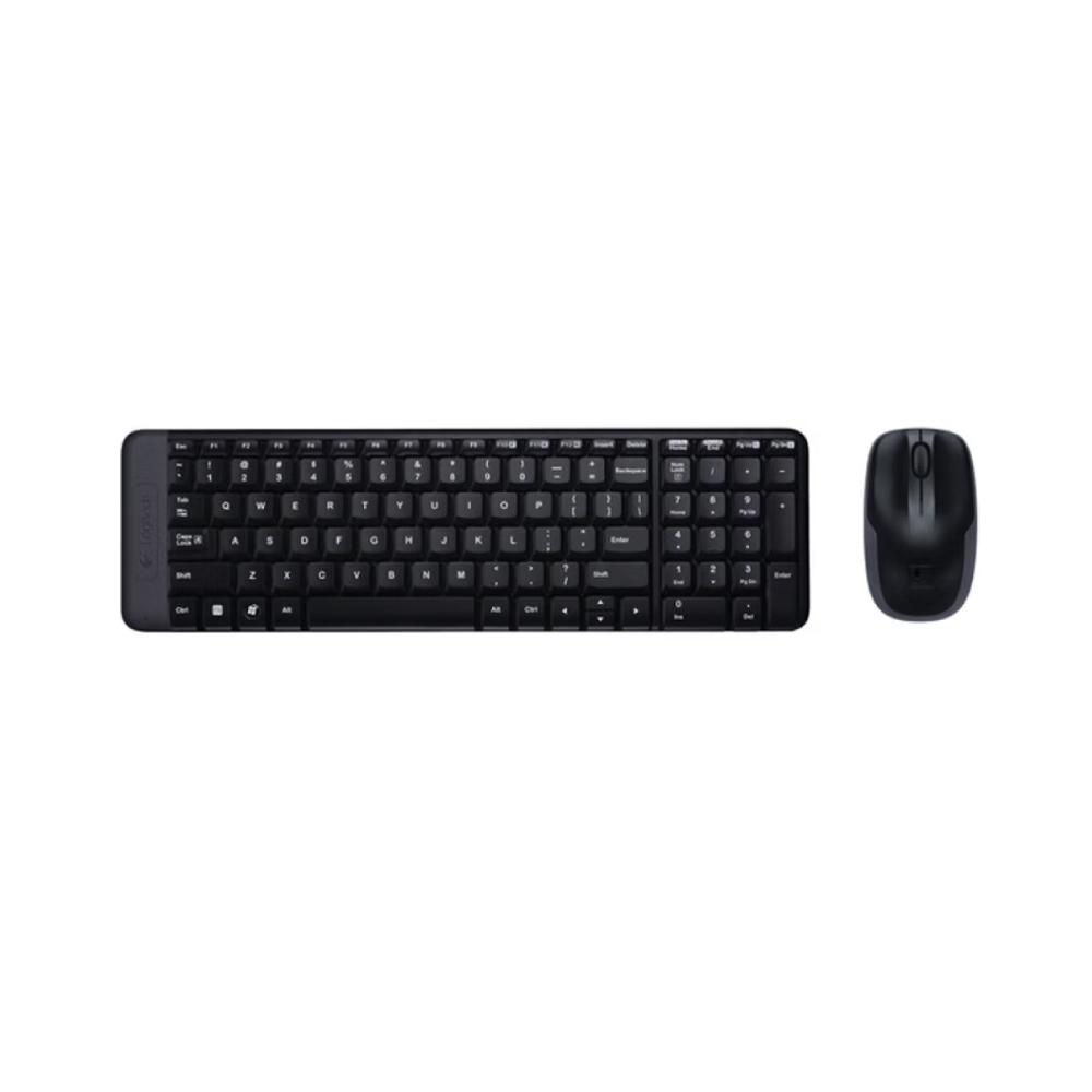 

Комплект периферии Logitech MK220 (клавиатура + мышь), черный