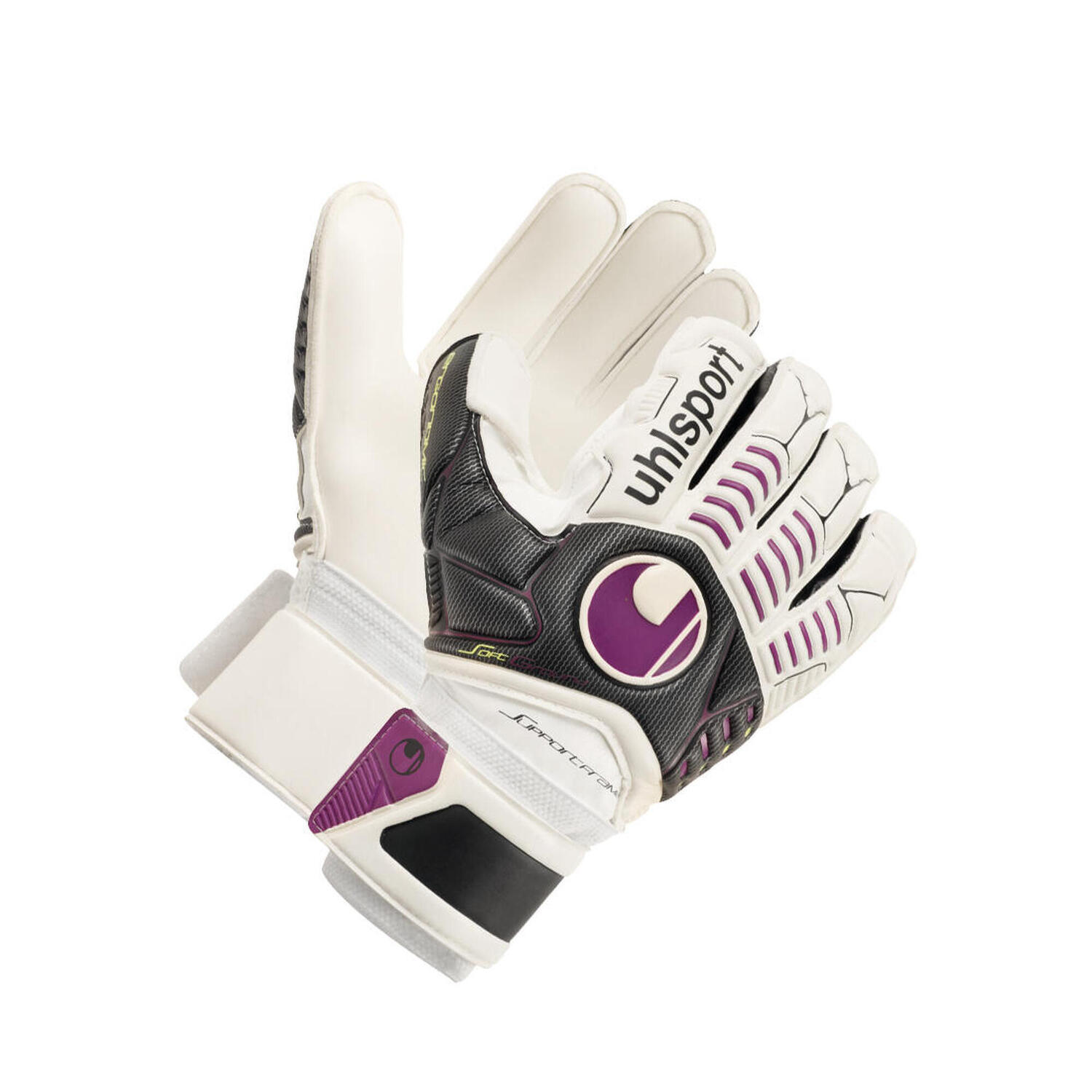 

Вратарские перчатки DYNAMIC IMPULSE SUPERGRIP REFLEX UHLSPORT, манго/апельсин/желтый