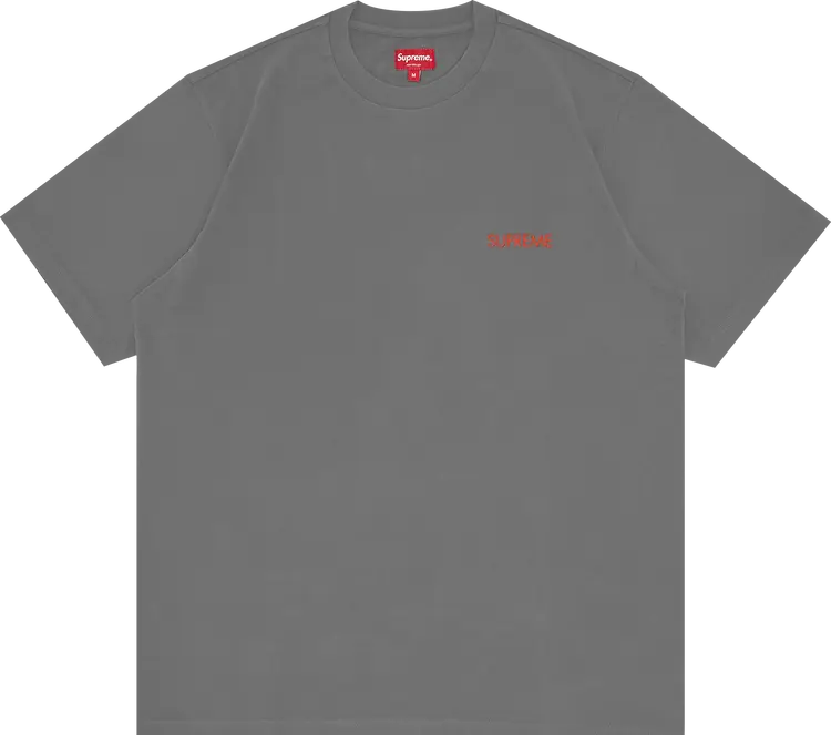 Gray shop supreme shirt