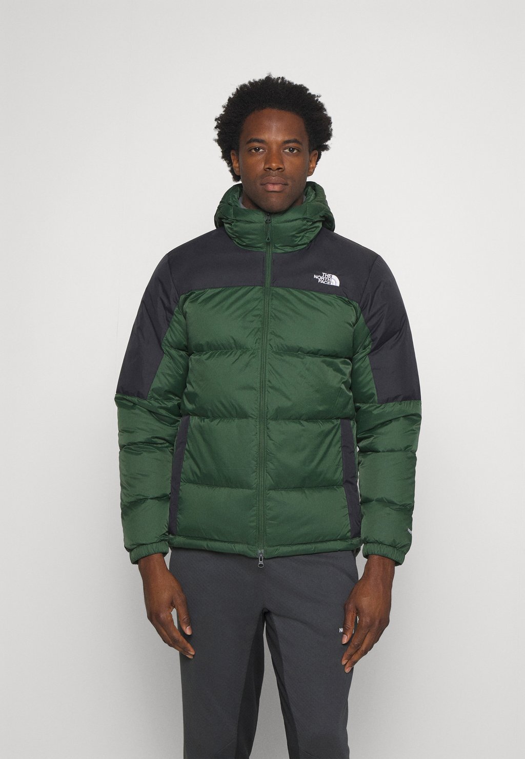 

Пуховик Diablo Hoodie The North Face, цвет pine needle/black