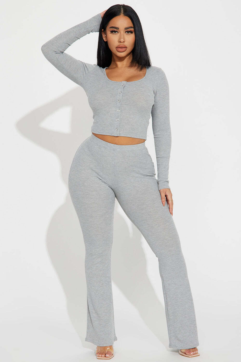 

Брюки Fashion Nova HKTP22230, серый