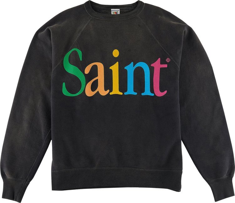 

Футболка Saint Michael Colorful Saint Tee 'Black', черный