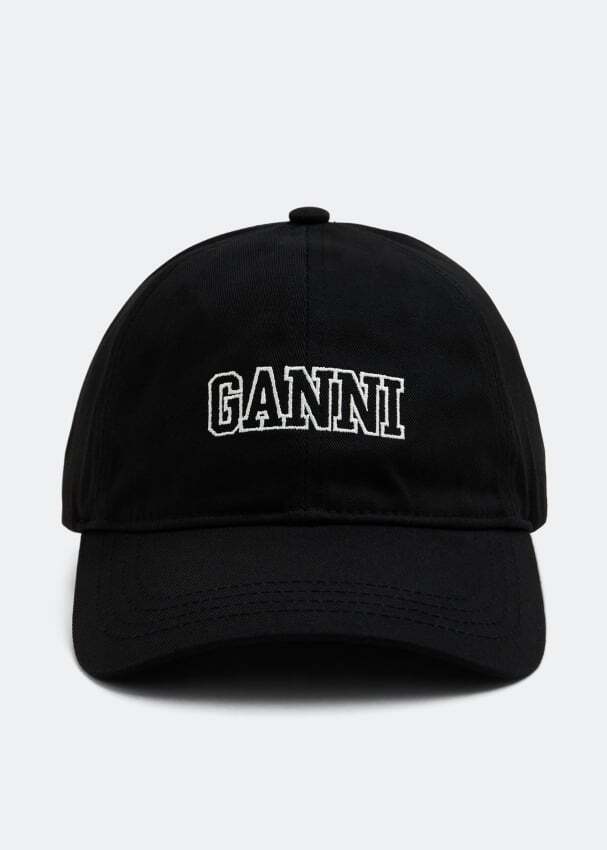 

Кепка GANNI Logo cap, черный