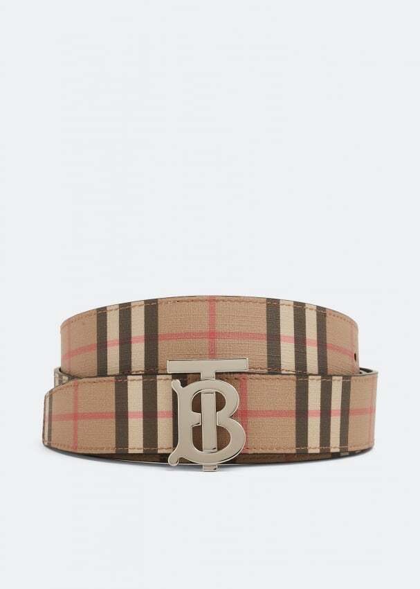 

Ремень BURBERRY Reversible logo belt, принт