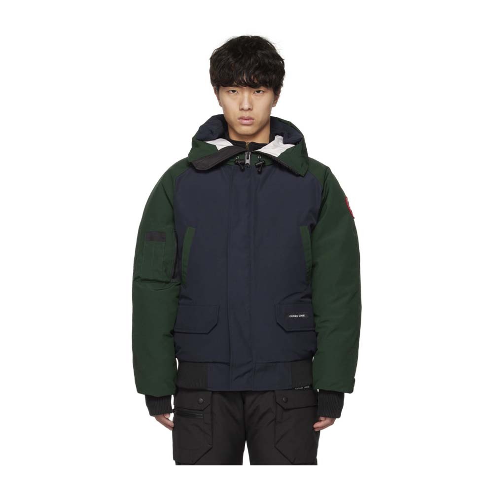 

Пуховик Canada Goose Chilliwack Down, зеленый/синий