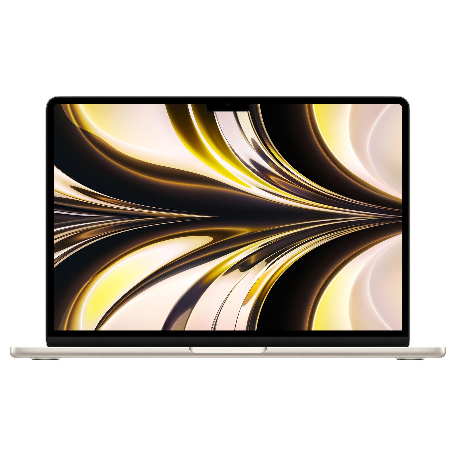 Ноутбук Apple MacBook Air 13.6'' M2 (2022) MLY13, 8 Гб/256 Гб, Starlight, английская клавиатура 13 6 ноутбук apple macbook air 13 2022 2560x1600 apple m2 ram 8 гб ssd 256 гб apple graphics 8 core starlight mly13