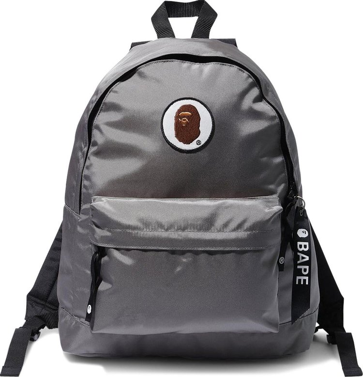 Grey on sale bape backpack