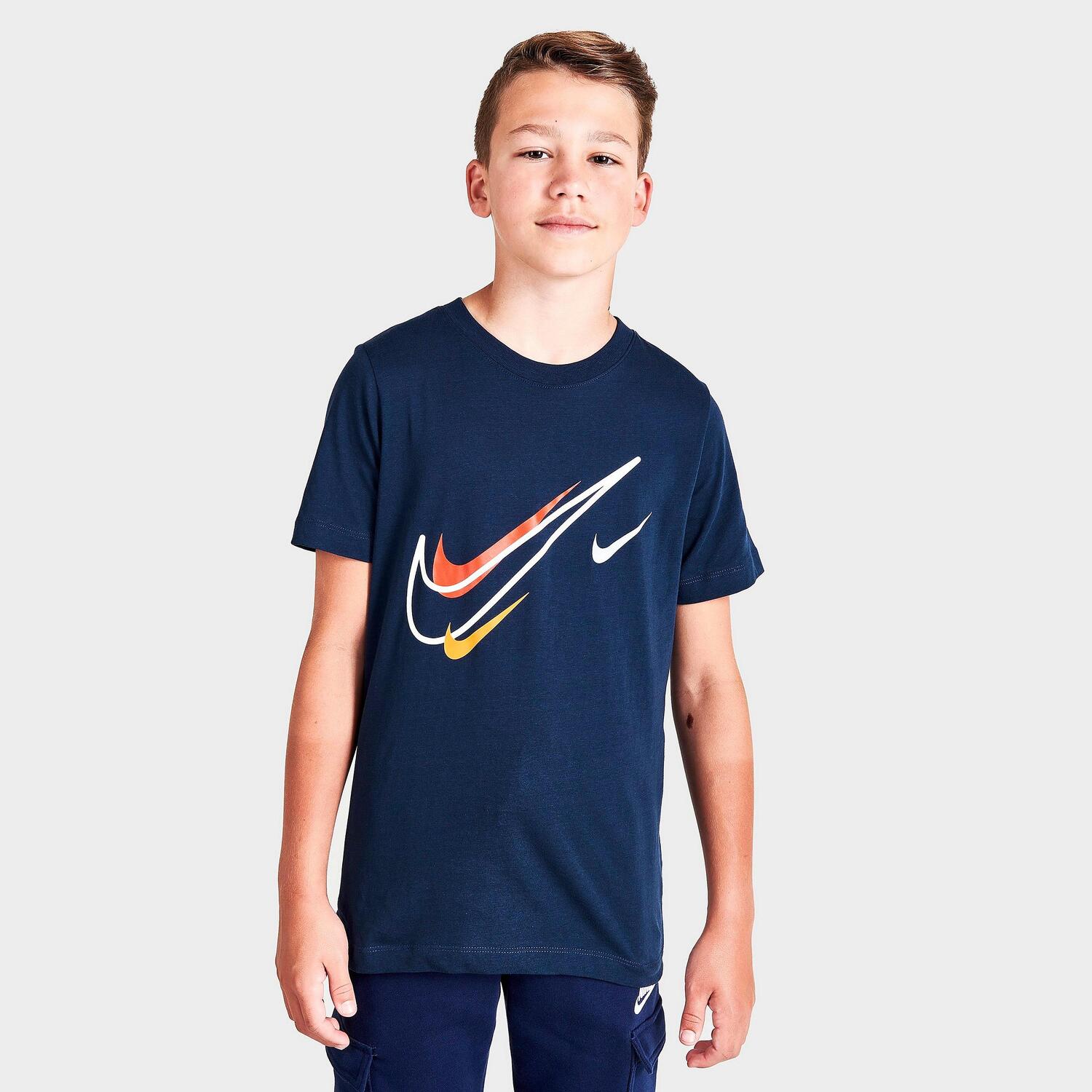 

Футболка Nike Sportswear SOS Swoosh для мальчиков, синий
