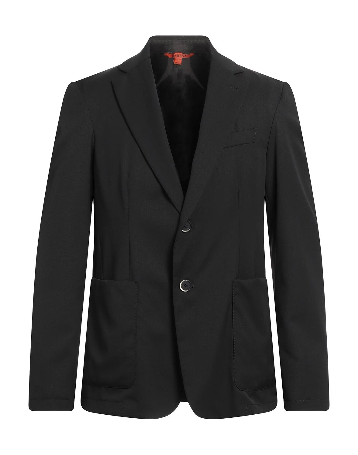 

Блейзер Barena Cool Wool Solid Color, черный