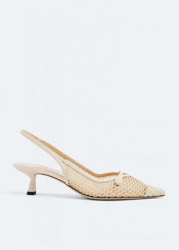 

Туфли JIMMY CHOO Amita 45 pumps, белый