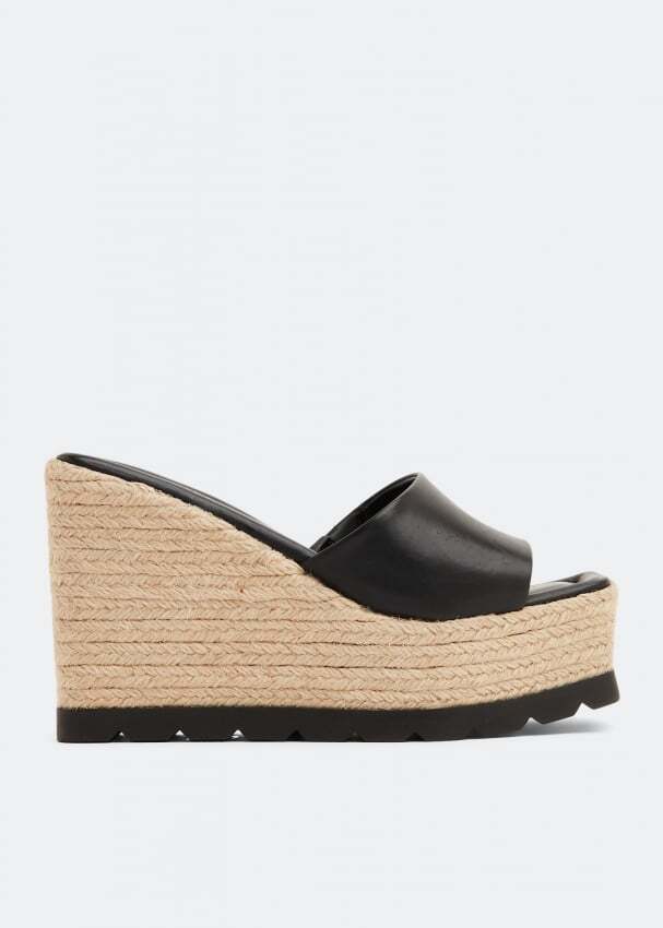

Эспадрильи SCHUTZ Platform espadrilles, черный
