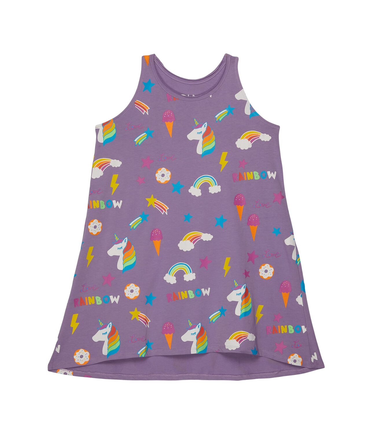 

Платье Chaser Kids, Unicorn Treats Dress Cotton Jersey Tank Dress