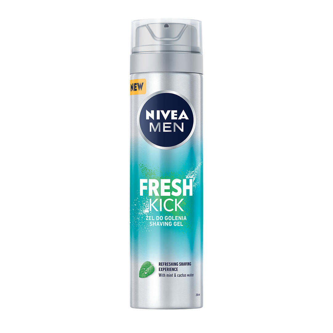 

Nivea Гель для бритья Men Fresh Kick освежающий 200мл