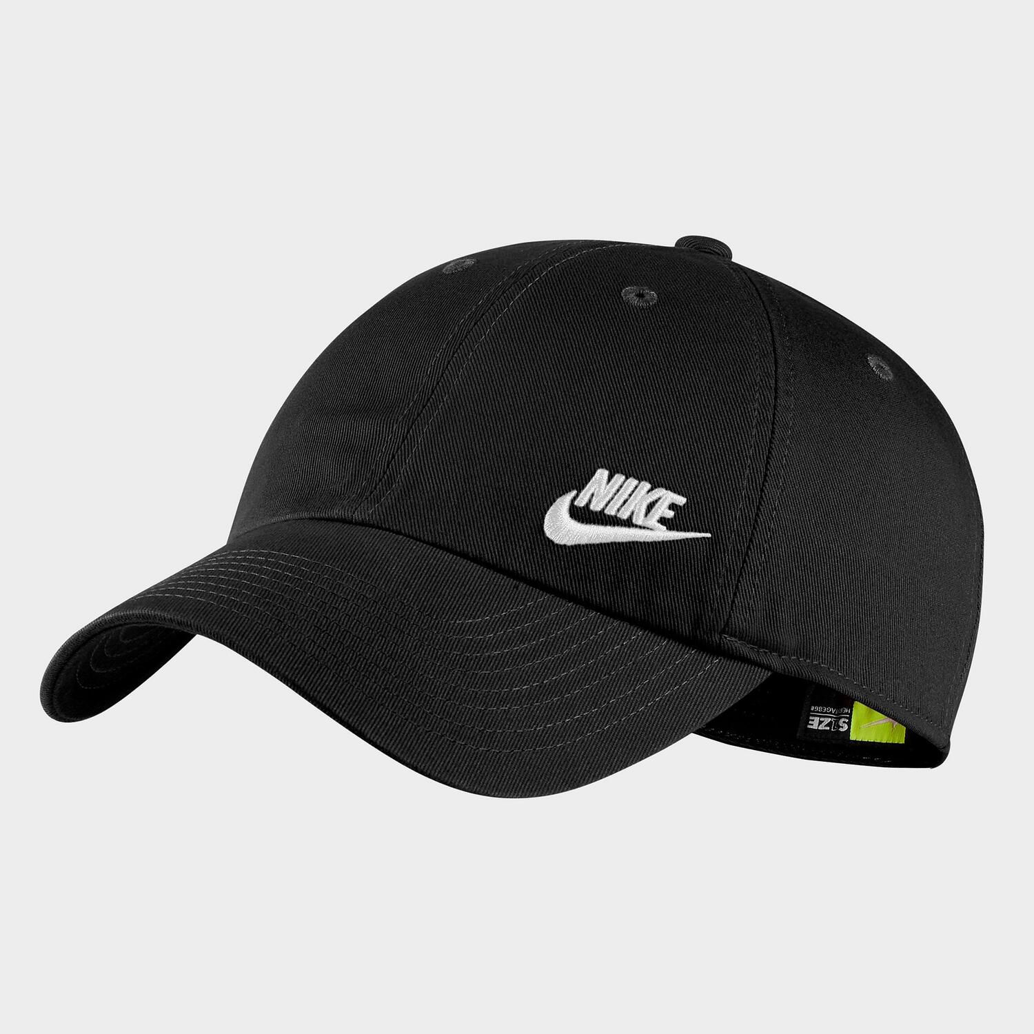 

Бейсболка с регулируемой спиной Nike Sportswear Heritage86, черный