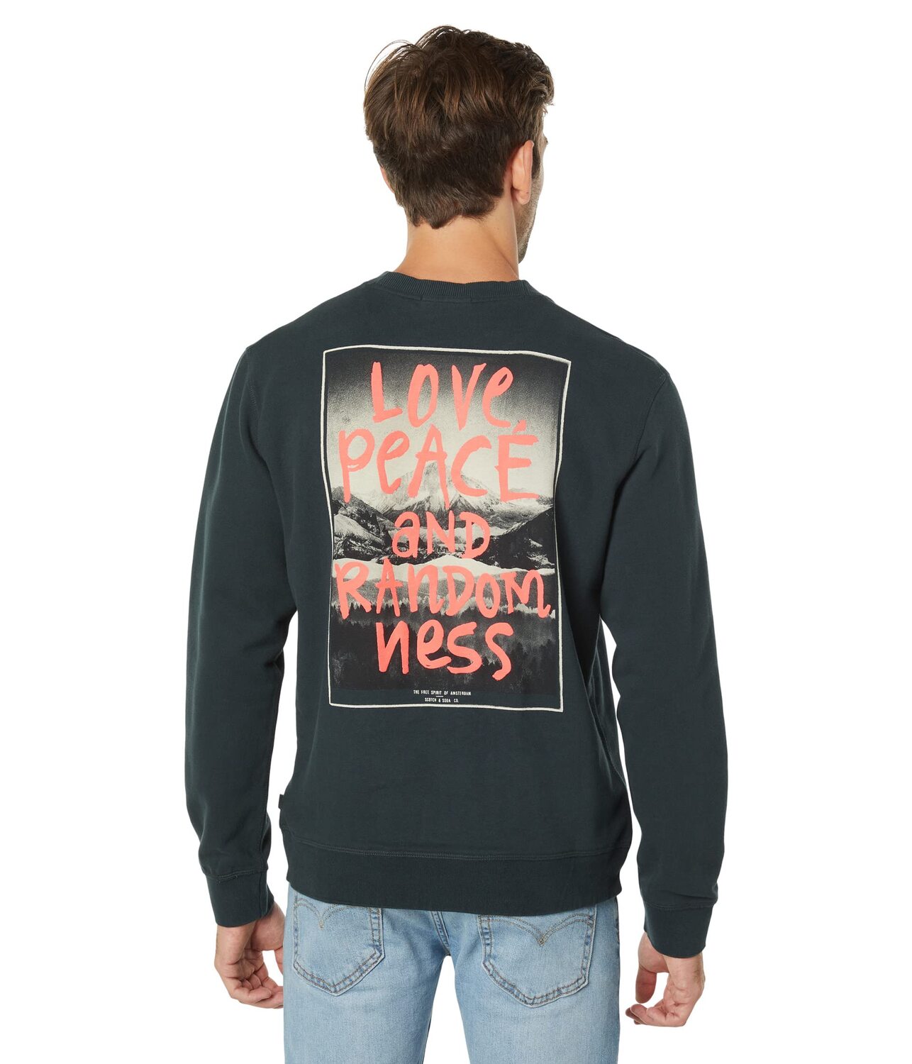 

Пуловер Scotch & Soda, Photoprint Artwork Sweatshirt