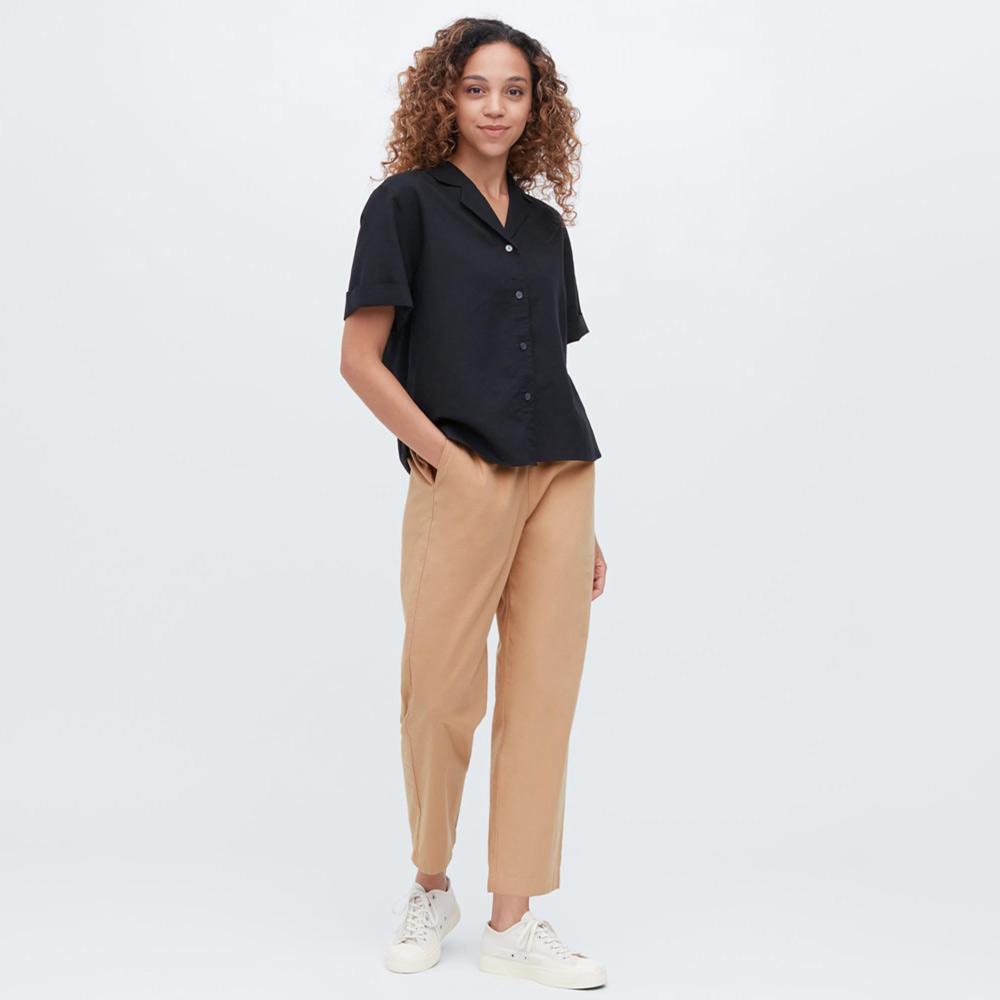 

Брюки повседневные Uniqlo, розовый