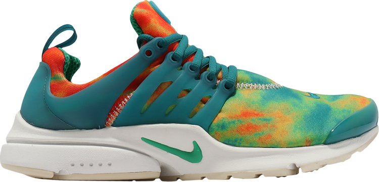 Кроссовки Nike Air Presto 'Tie-Dye - Bright Spruce', зеленый - фото