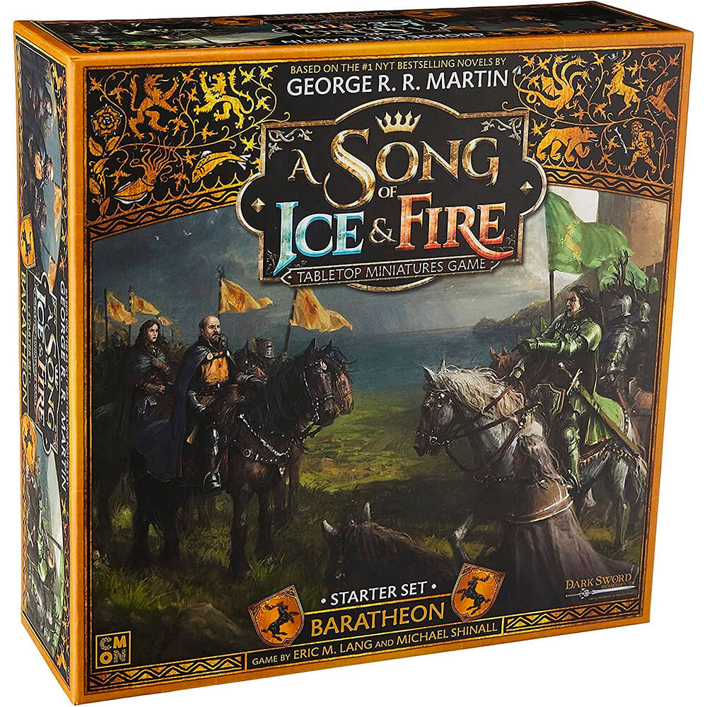 Настольная игра CMON A Song of Ice & Fire Tabletop Miniatures Game Baratheon Starter Set настольная игра baratheon faction pack a song of ice