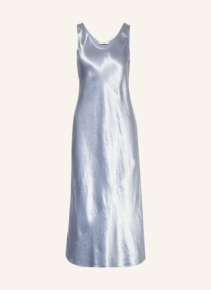 Атласное платье талете Maxmara Leisure, синий