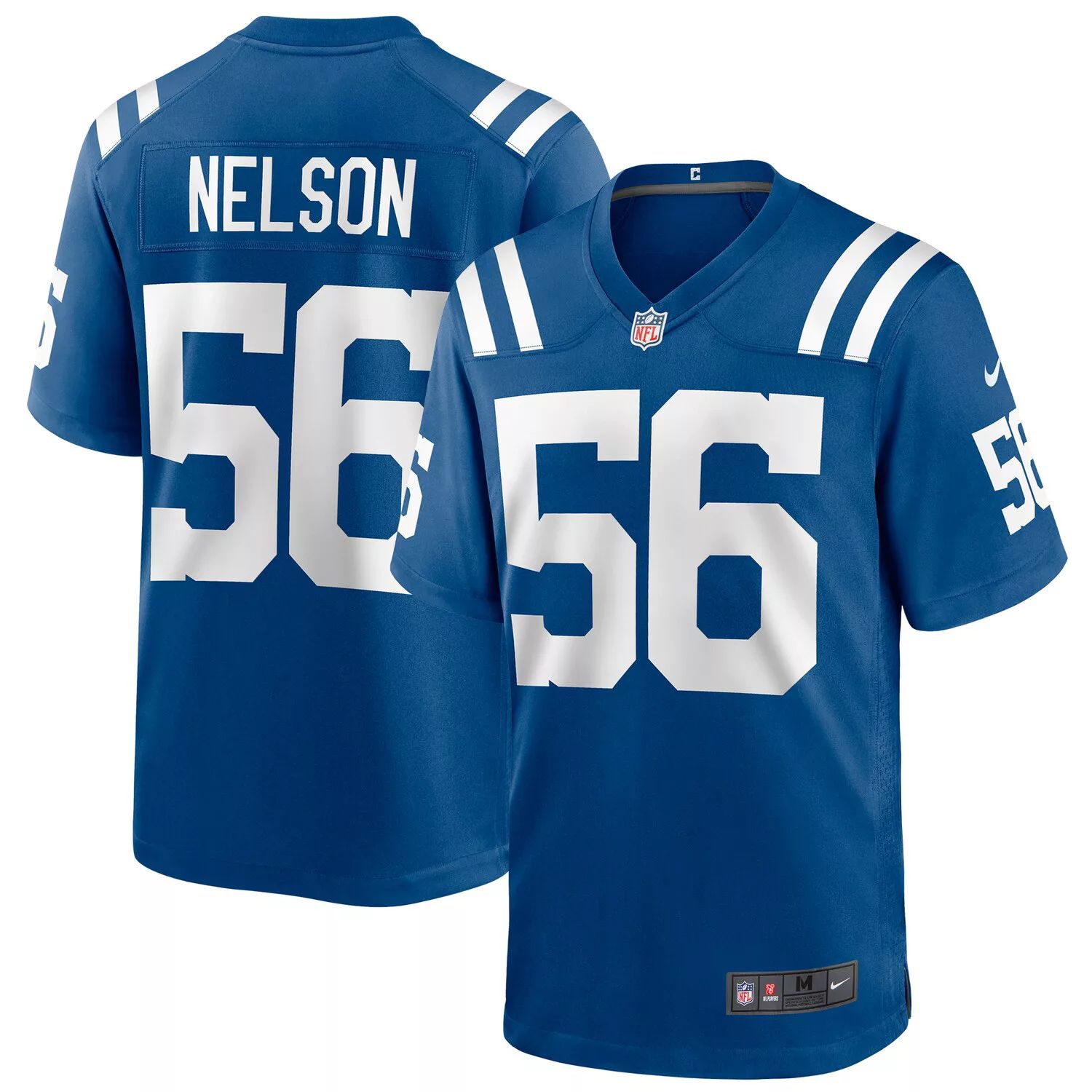 Мужское джерси Quenton Nelson Royal Indianapolis Colts Player Game Nike