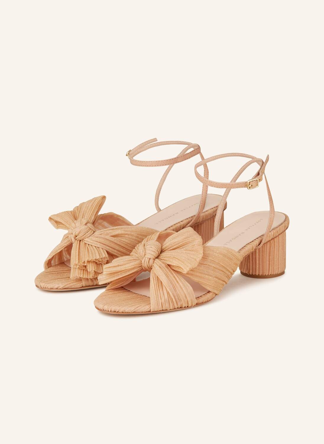 

Сандалии Dahlia с блестящей пряжей Loeffler Randall, оранжевый
