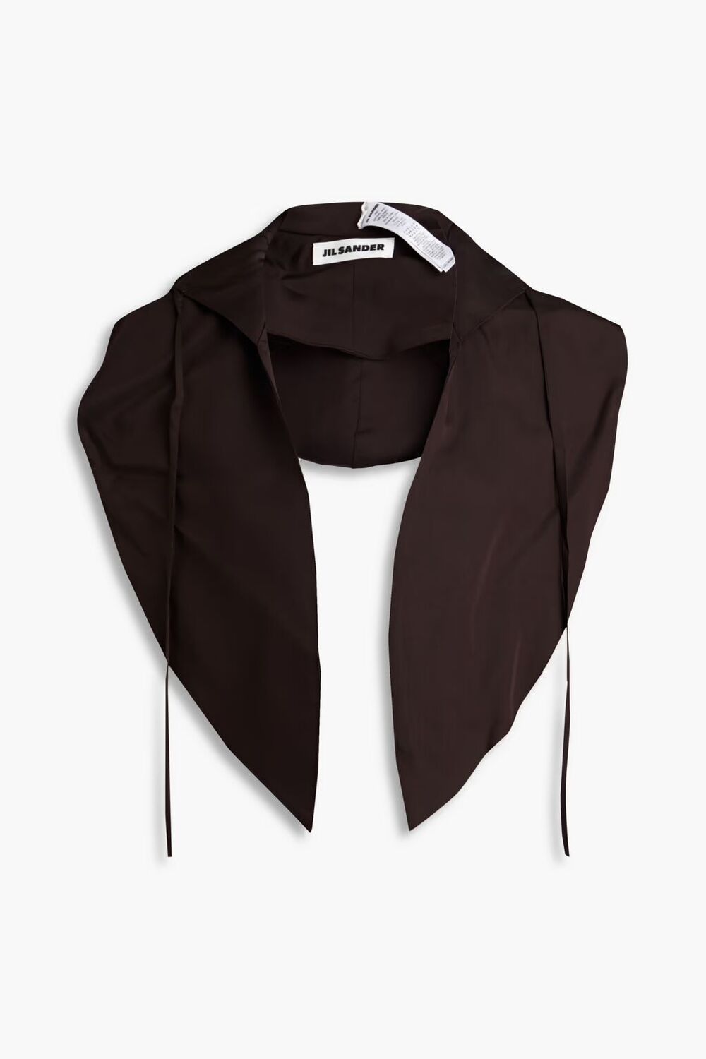 

Воротник-ракушка Jil Sander, темно фиолетовый