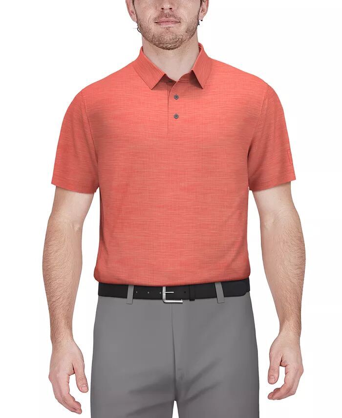 

Мужская рубашка-поло для гольфа Airflux Jaspe PGA TOUR, розовый