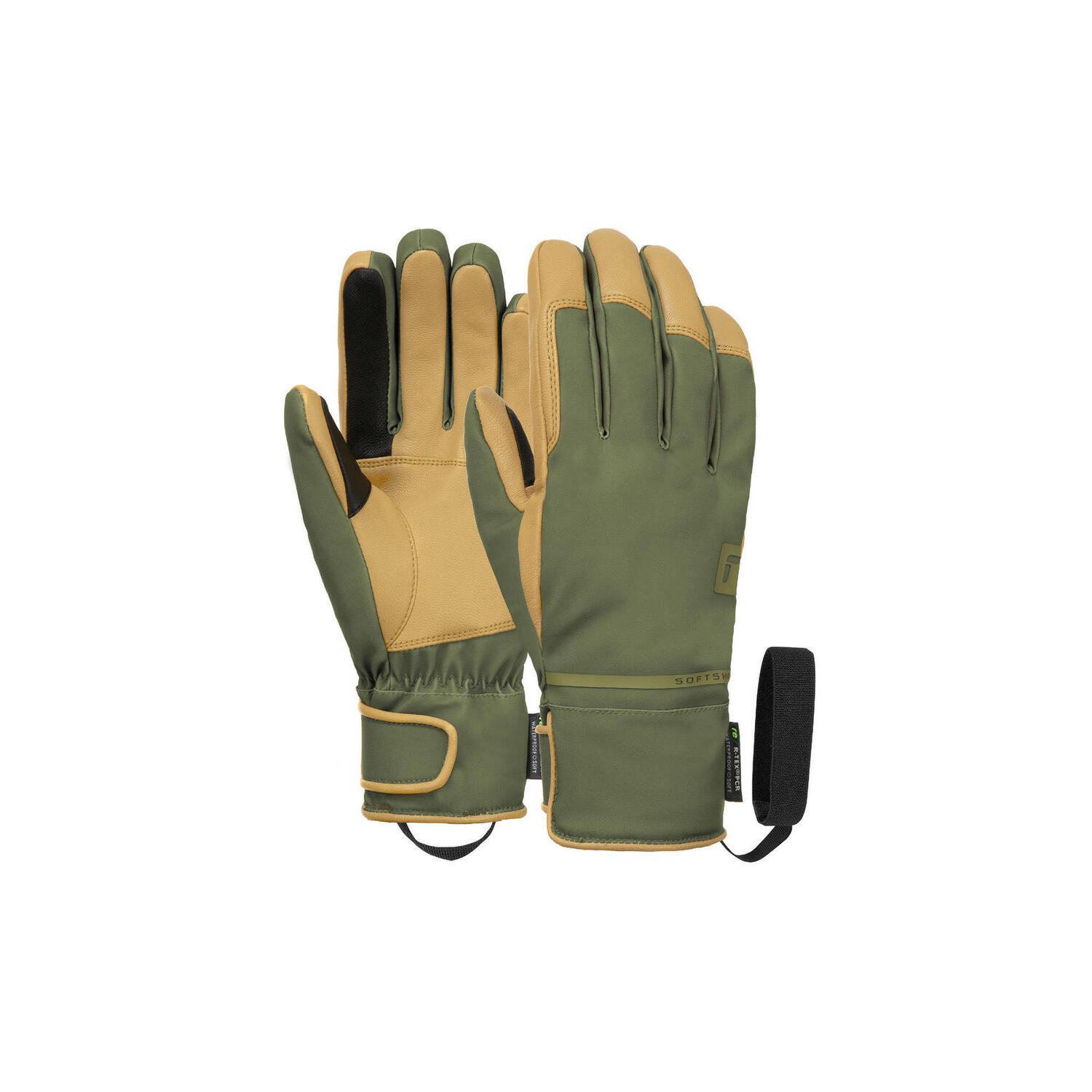 

Перчатки для пальцев Reusch Scout R-tex Eco Touch-tec, зеленый