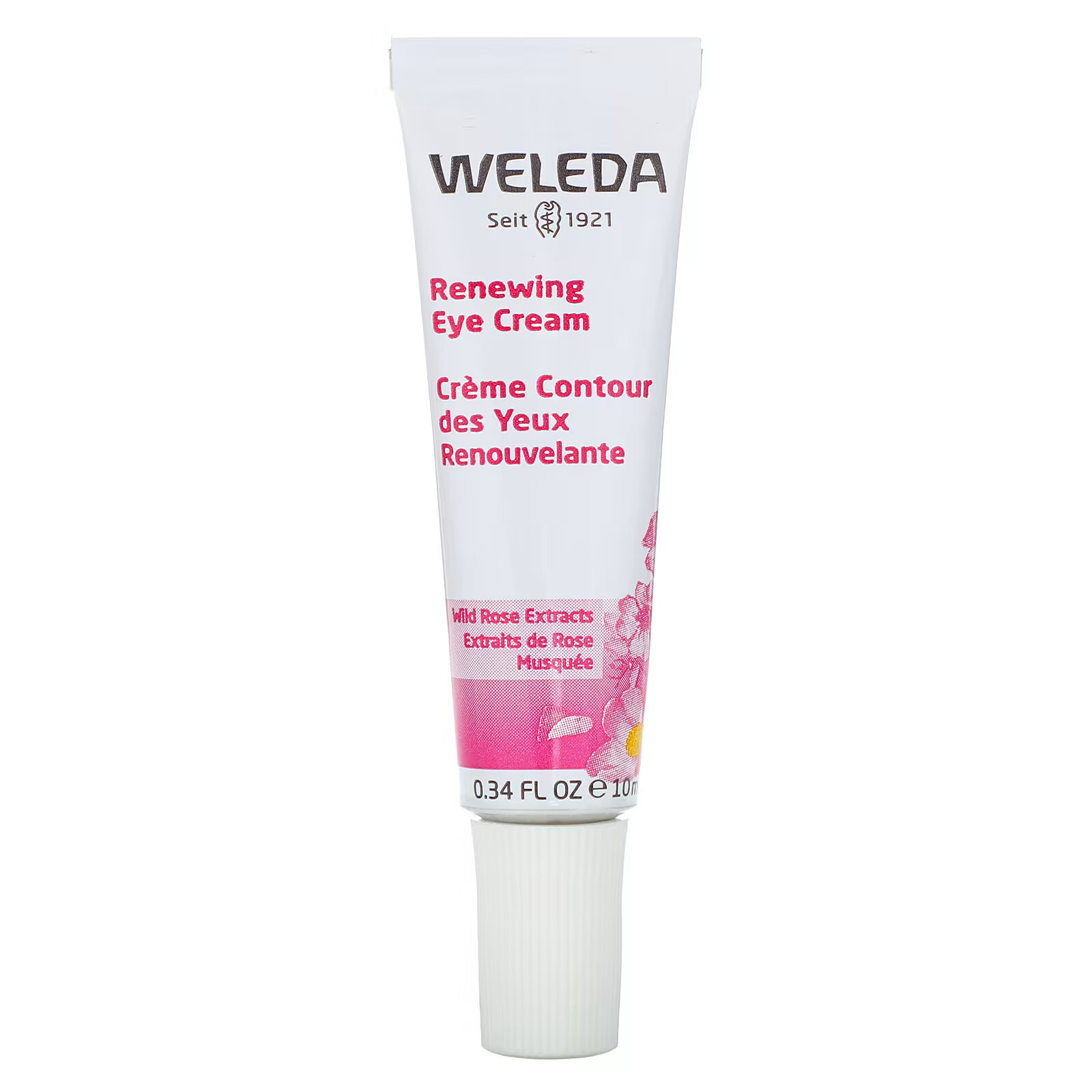 Weleda, обновляющий крем для области вокруг глаз, экстракты шиповника, 10 мл (0,34 жидк. унции)