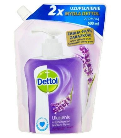 Dettol жидкое мыло антибактериальное успокаивающее пополнение мыло dettol original антибактериальное 100г