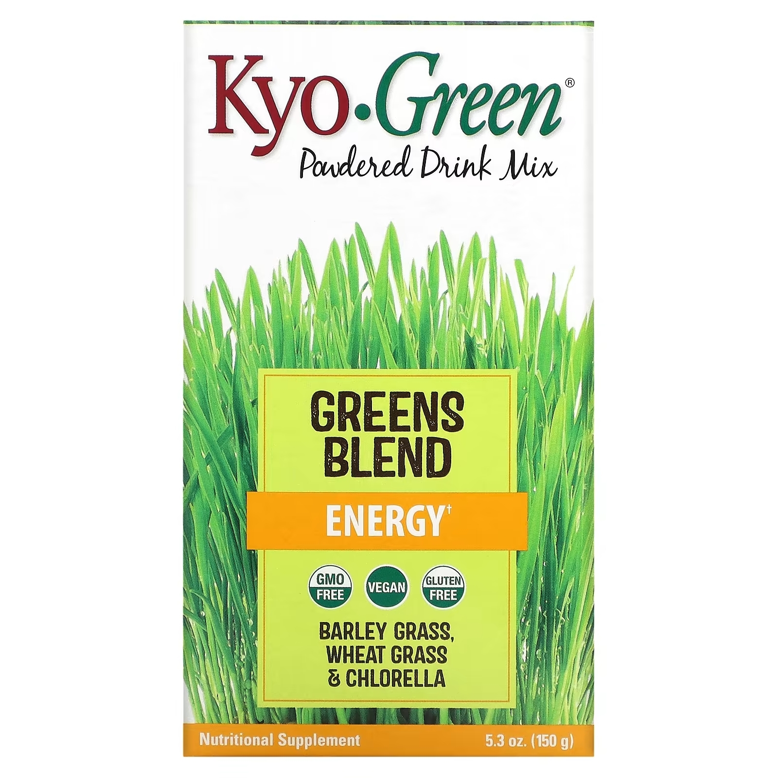 цена Kyolic Kyo-Green сухая смесь для напитка, 150 г
