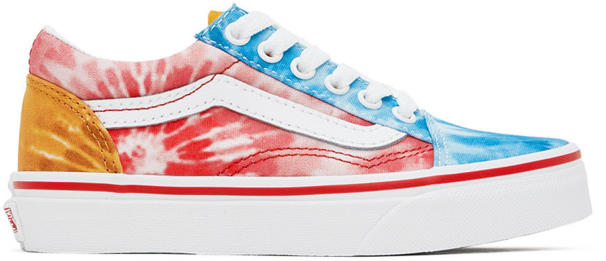 

Детские многоцветные кроссовки Old Skool Little Kids Vans