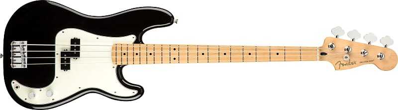 

Fender Player Precision Bass, кленовый гриф, черный
