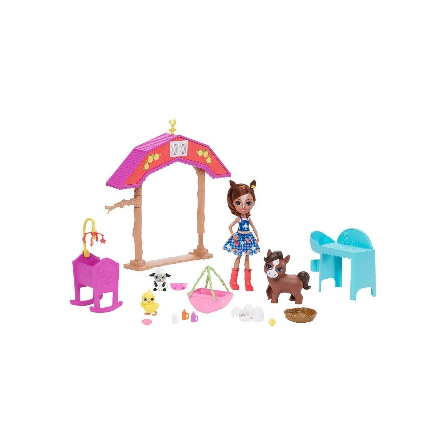 

Игровой набор Barbie Enchantimals Farm GJX23