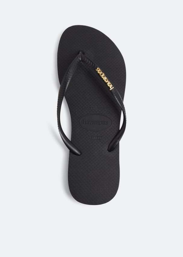 

Шлепанцы HAVAIANAS Slim flip flops, черный
