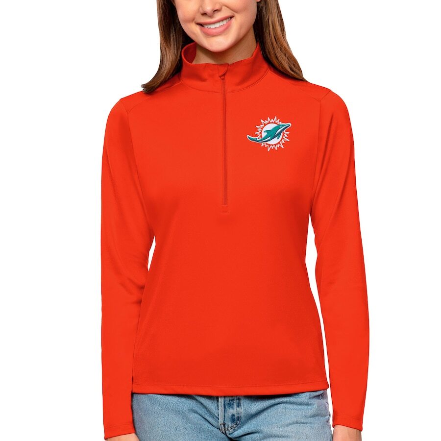 

Толстовка Antigua Miami Dolphins, оранжевый