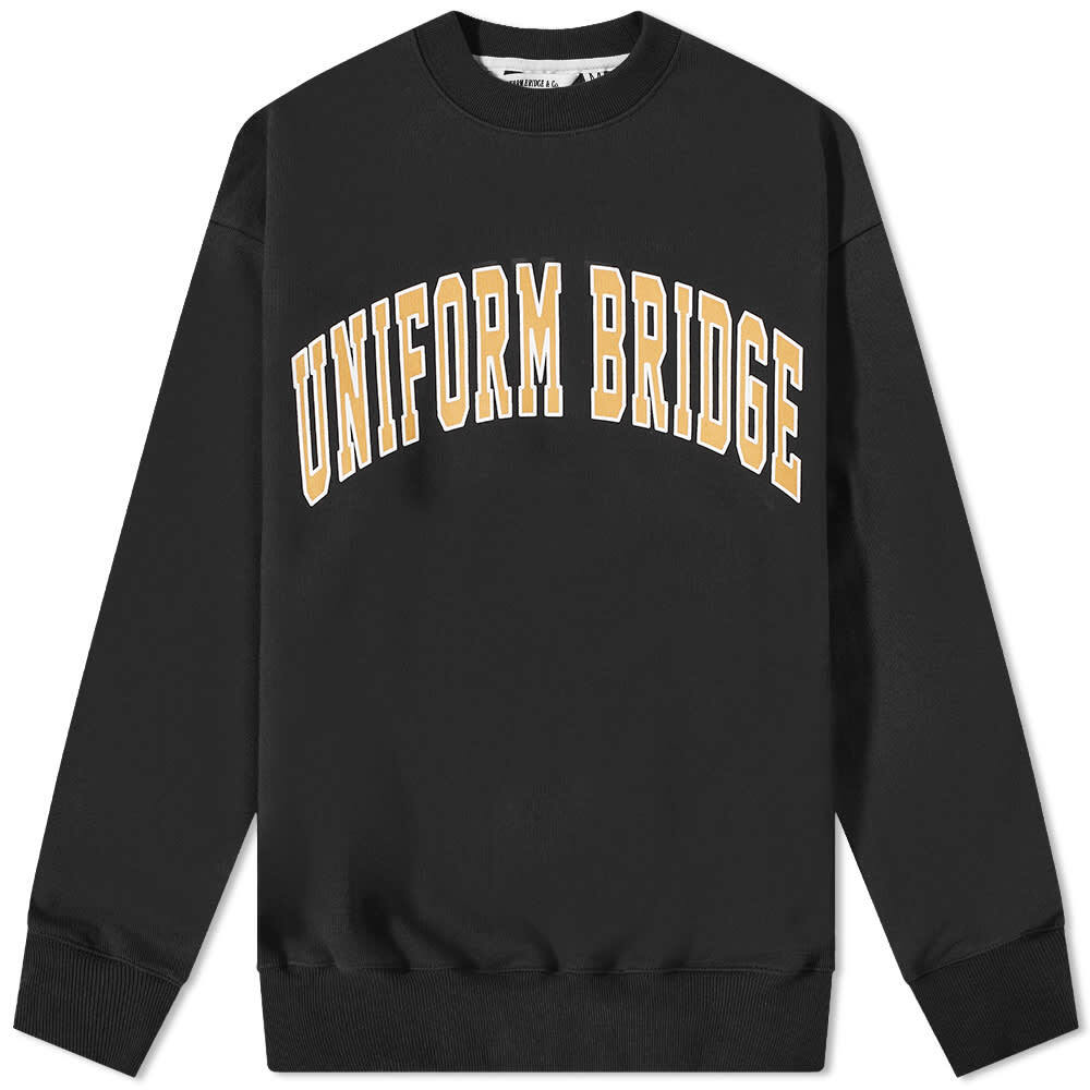 

Толстовка Uniform Bridge Vintage Arch Logo Crew Sweat, Черный