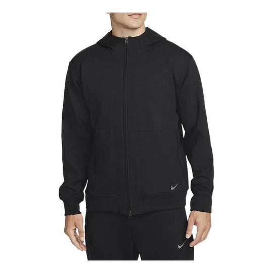 

Куртка Nike long sleeves hooded zipped jacket 'Black' DQ4877-010, черный
