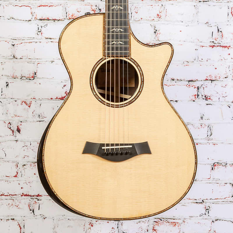 

Taylor - 912ce - 12-ладовая электроакустическая гитара - венецианская вырезка - натуральный x2038 Taylor - 912ce - 12-Fret -Electric Guitar - Venetian Cutaway - x2038