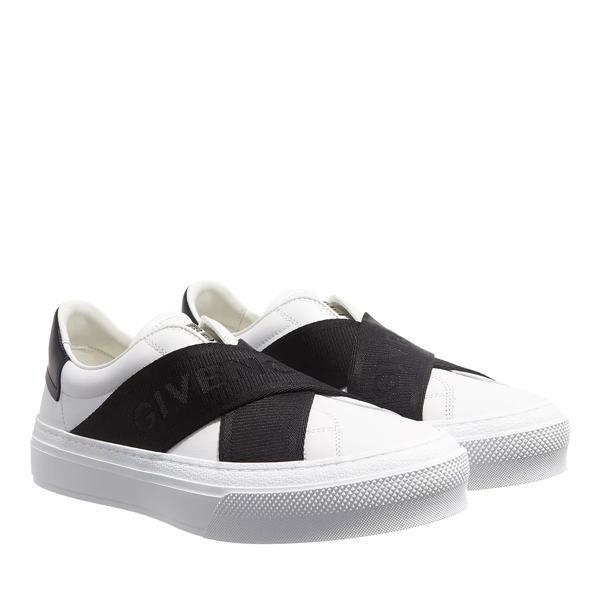 

Кроссовки city sport sneakers with doulble webbing strap white/black Givenchy, черный