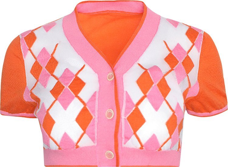 

Кардиган Jacquemus Le Cardigan Toledo Court 'Orange', оранжевый