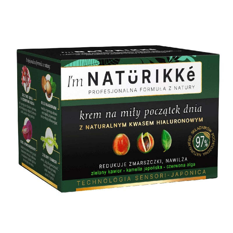 

Naturikke Профессиональный крем Formula From Nature для приятного начала дня с натуральной гиалуроновой кислотой 50мл