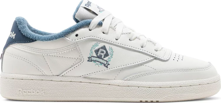 

Кроссовки wmns club c 85 'og crest - chalk blue slate' Reebok, пломбир