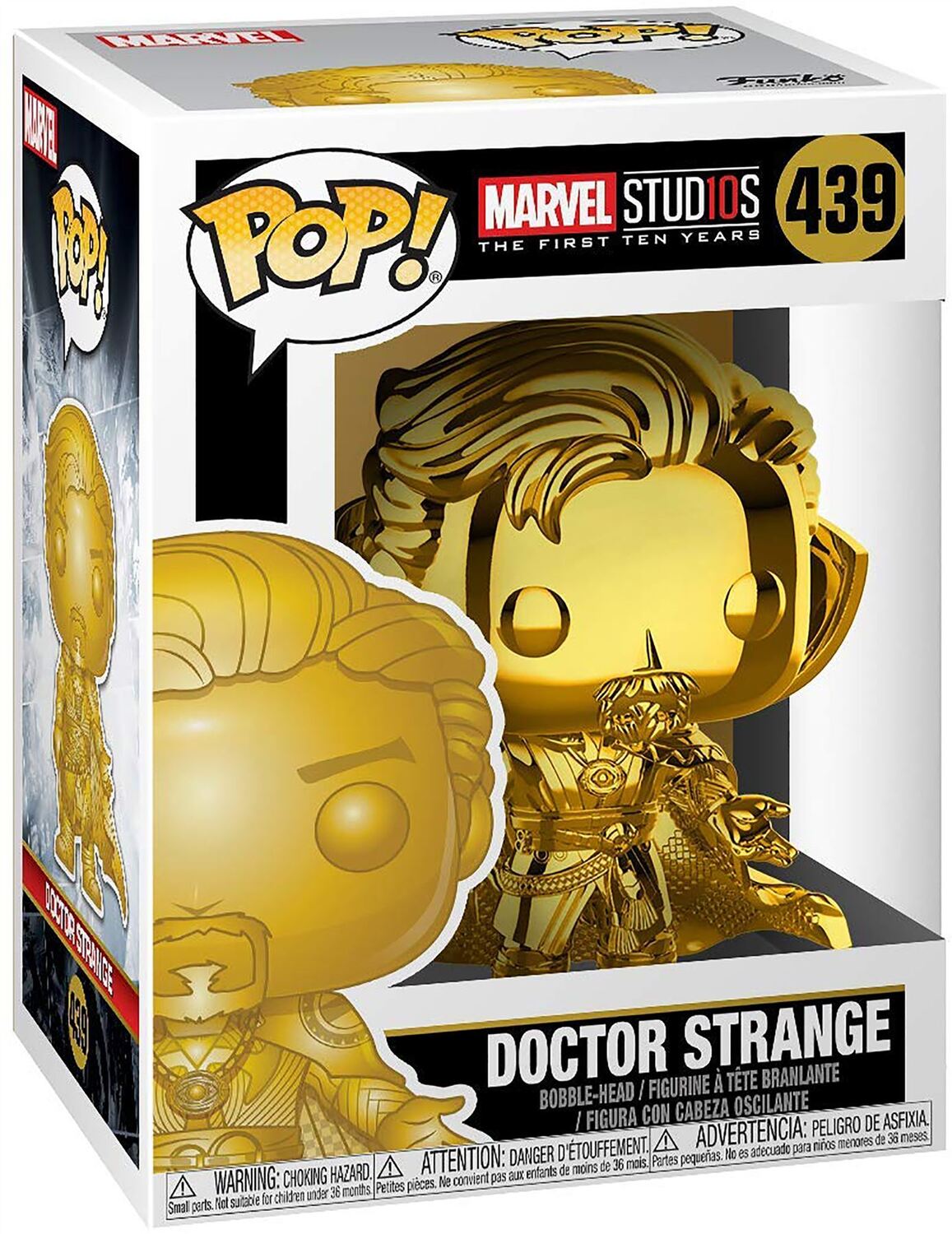 

Фигурка Funko Pop! Marvel: Studios 10 - Doctor Strange (Chrome) Toy