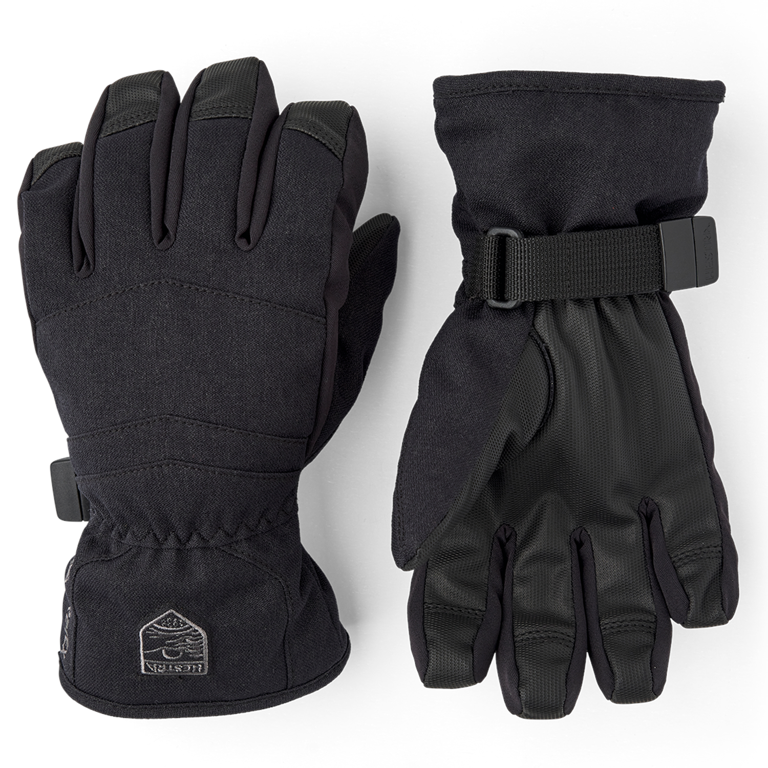 Перчатки Hestra Gore-Tex Atlas Jr с пятью пальцами для детей, черный длинные гвозди искусственные перчатки реквизит для костювечерние варежки с пятью пальцами перчатки с когтями на хэллоуин страшные ужас